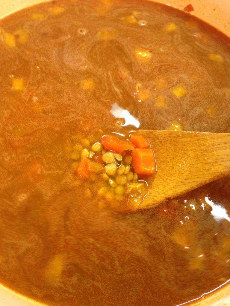 brothlentils