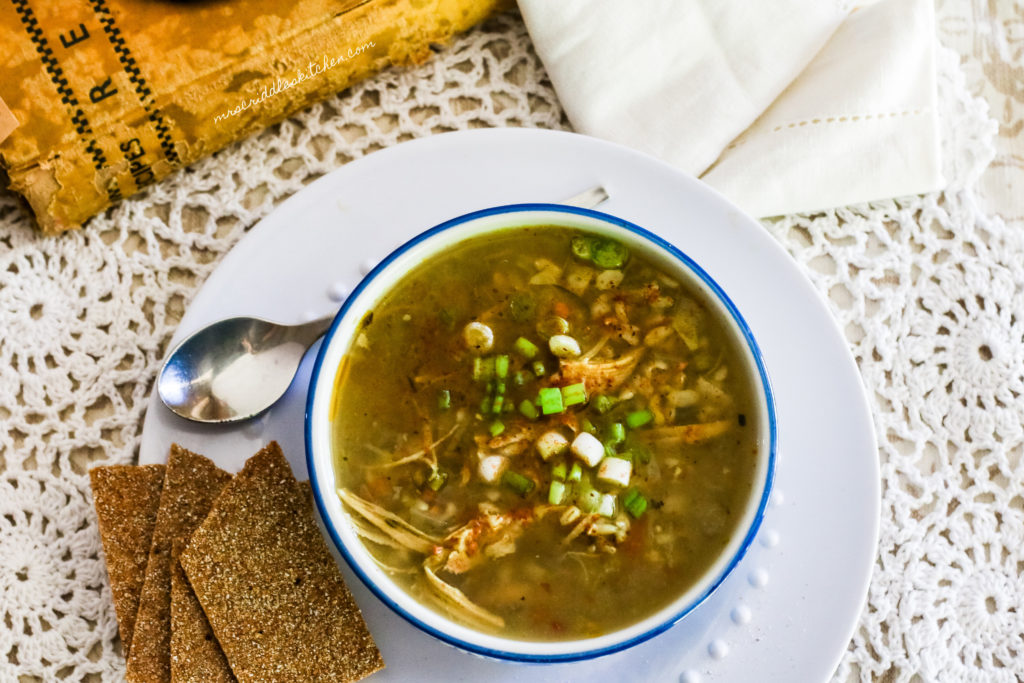 Chicken & Brown Rice Soup (THM E, Low Fat)