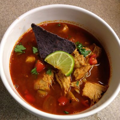 Texas Chicken Tortilla Soup