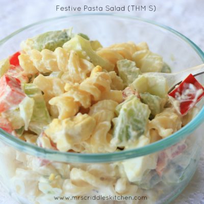 Festive Pasta Salad (S)