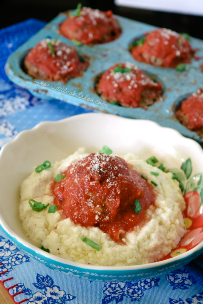 Individual Meatloaf Balls- Low Carb, THM S