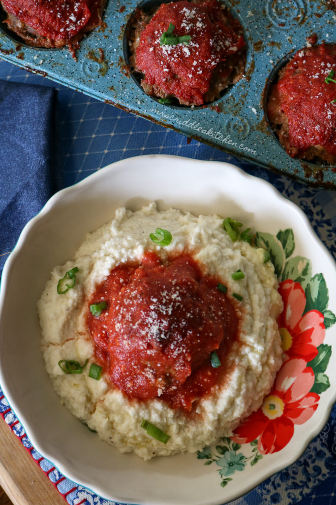 Individual Meatloaf Balls- Low Carb, THM S