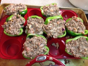Bell peppers Meat