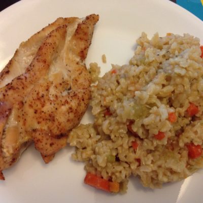 Brown Rice Pilaf