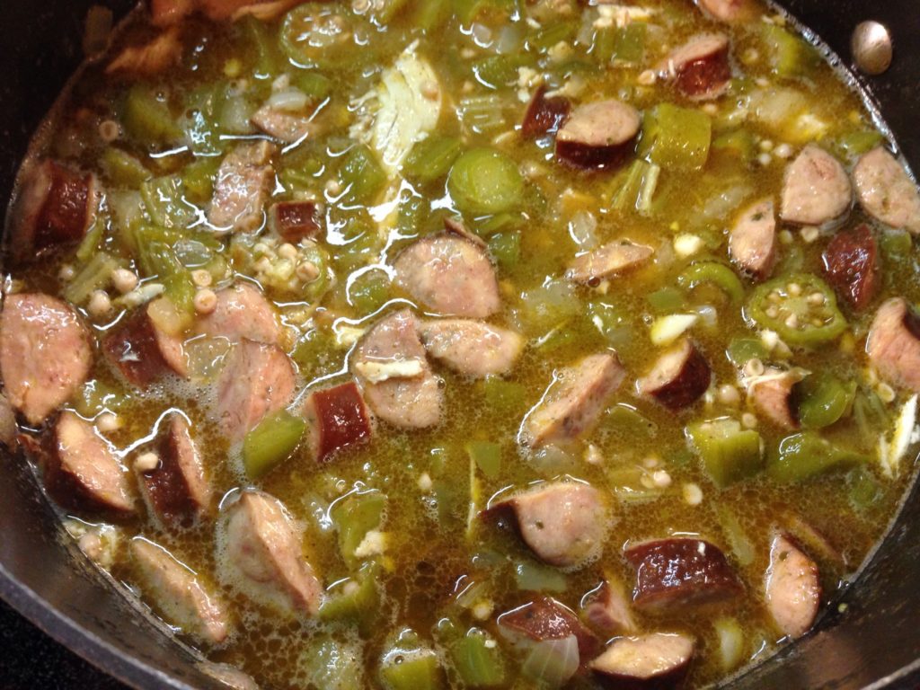 Chicken Sausage Gumbo