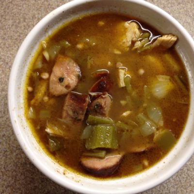 Chicken Sausage Gumbo