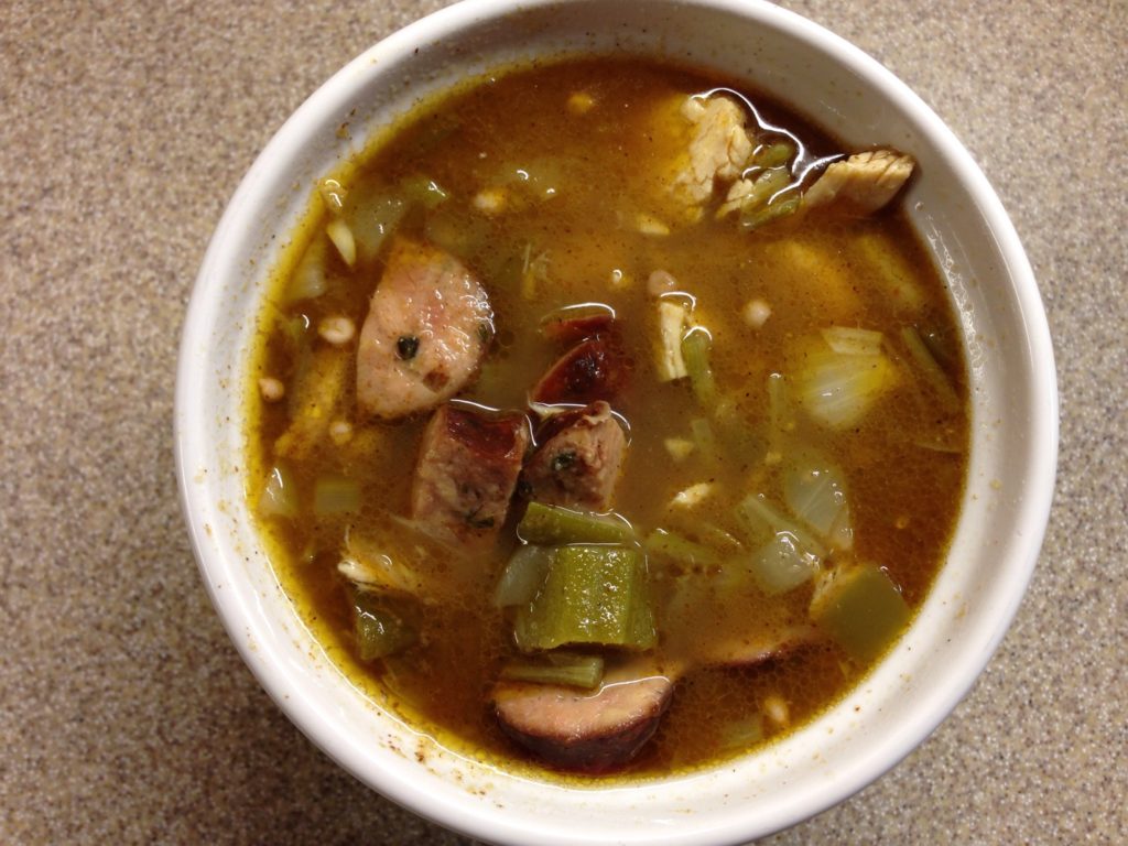 Chicken Sausage Gumbo Bowl