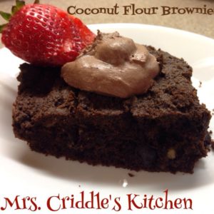 Coconut Flour Brownies