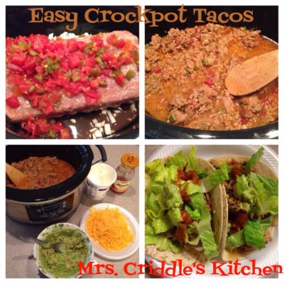 Easy Crockpot Tacos