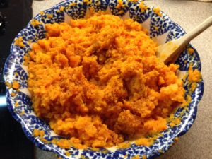 Mashed Sweet Potatoes