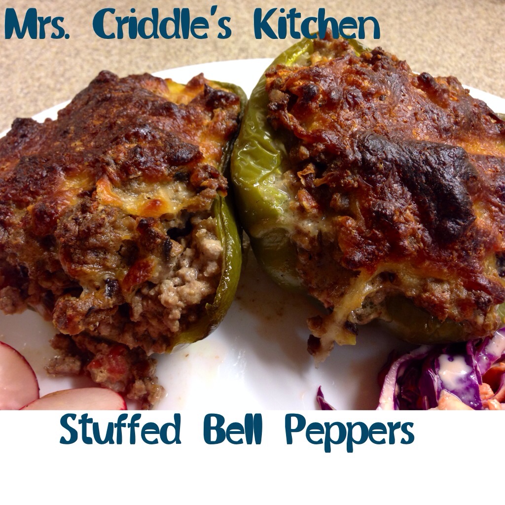 Stuffed Bell Peppers - Mrs. Criddles Kitchen