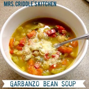 Garbanzo Bean Soup Bowl