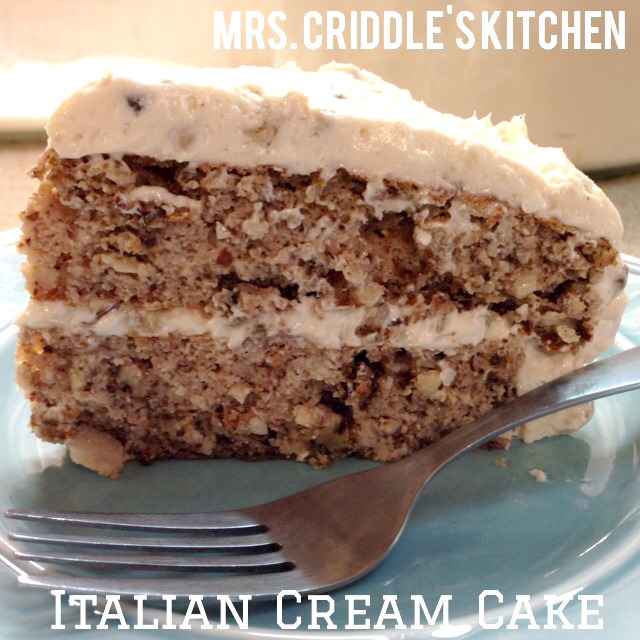 Six Inch Italian Cream Cake  Cookie Madness