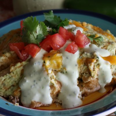 Sour Cream Beef Enchiladas