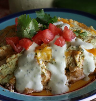 Sour Cream Beef Enchiladas