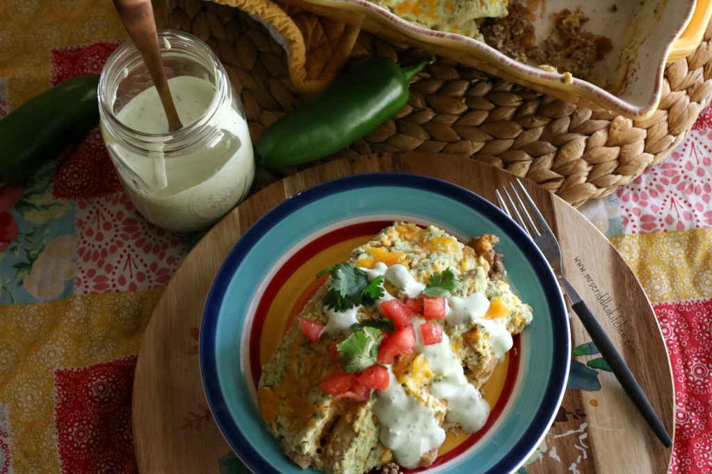 Sour Cream Beef Enchiladas