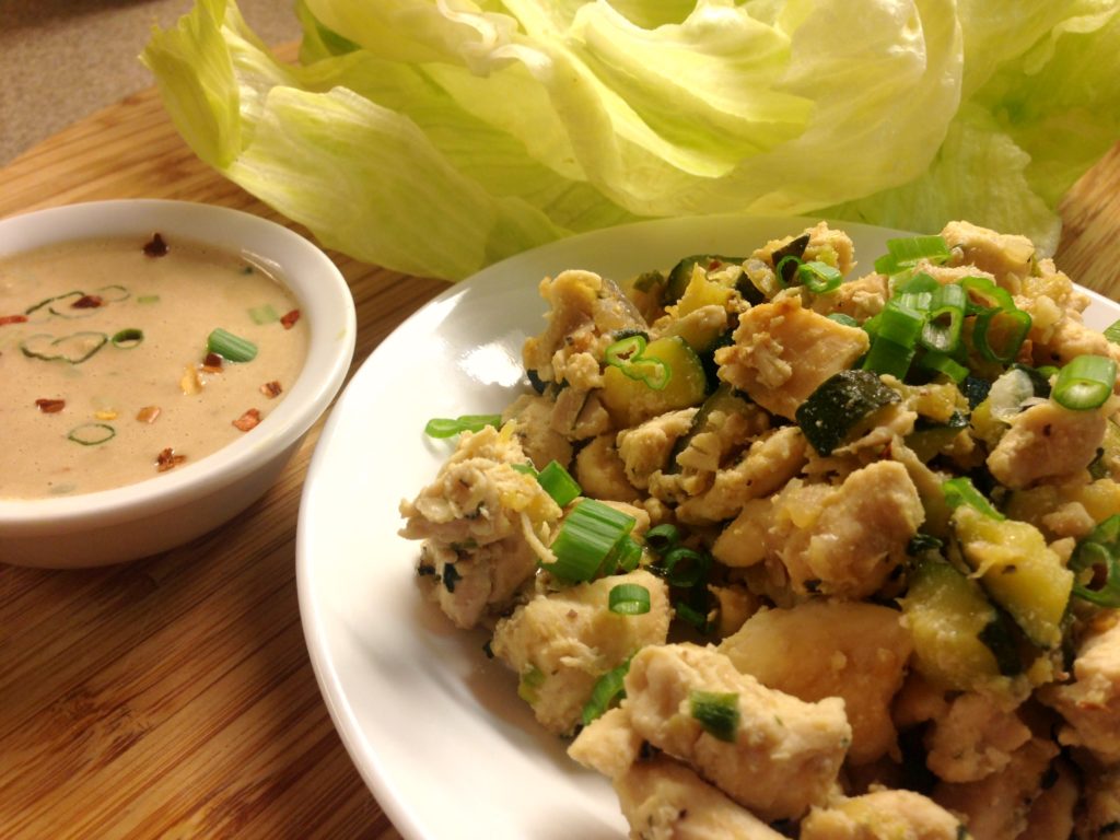 Chicken Lettuce Wraps1