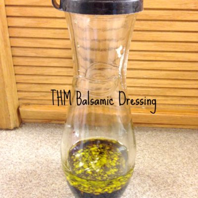 THM Balsamic Dressing