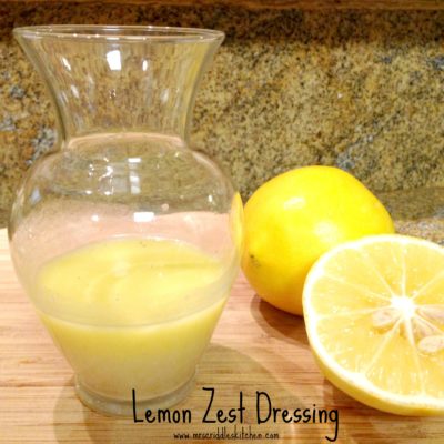 Lemon Zest Dressing