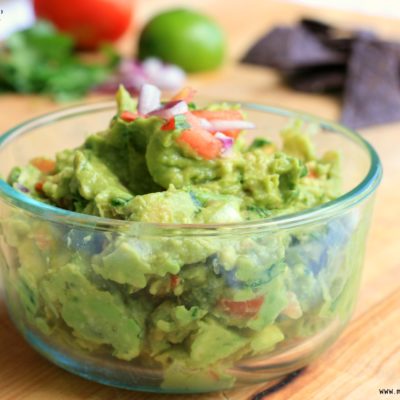 Homemade Guacamole