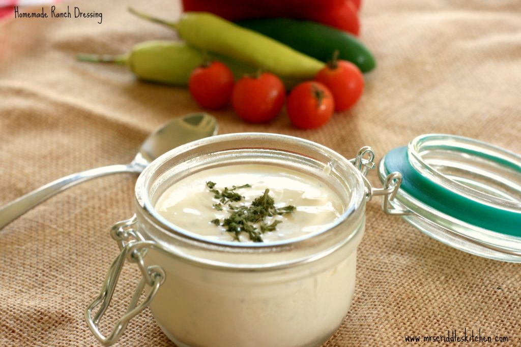 A Homemade Ranch that is easy and THM approved!