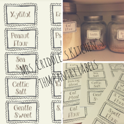 THM Pantry Labels (FREE PRINTABLES)