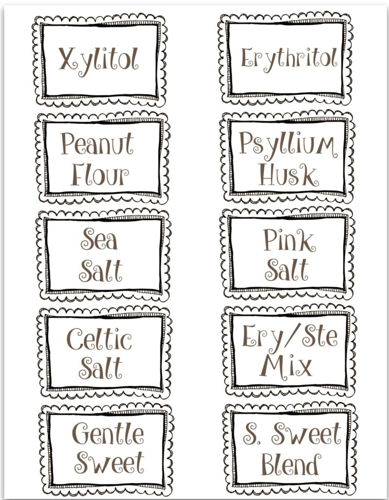 THM Panry Labels 2