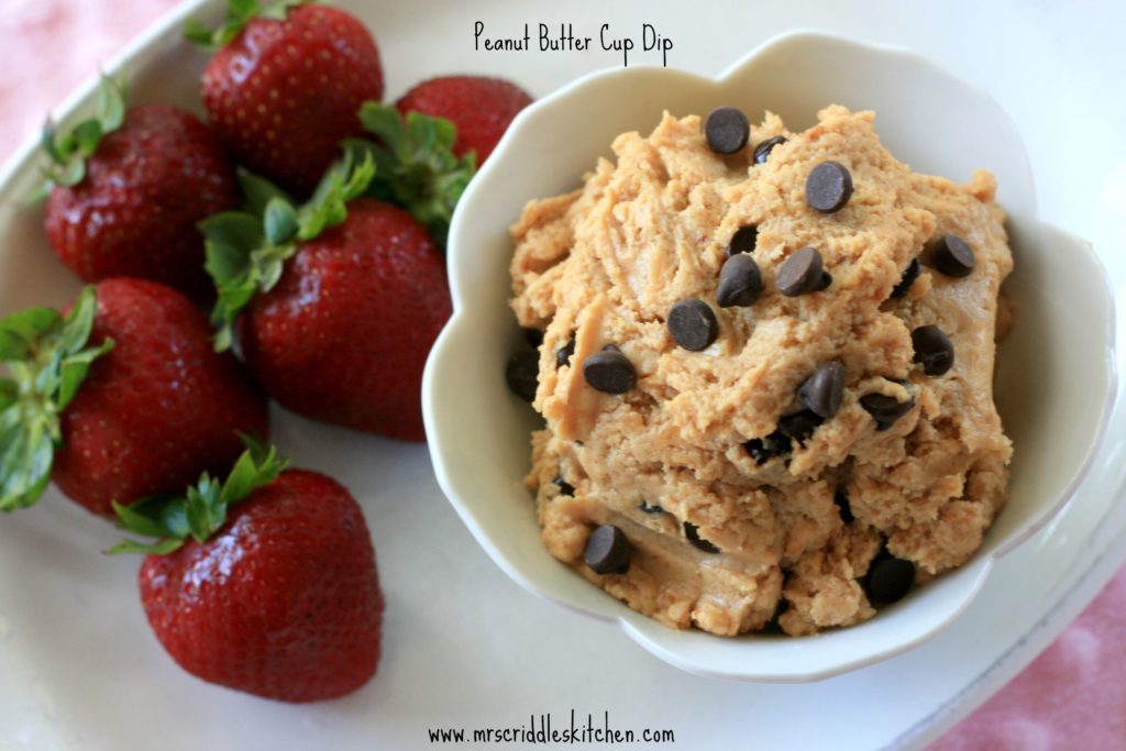 A peanut butter dip that you won't want to share!