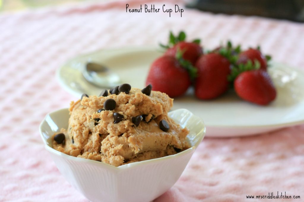 A peanut butter dip that you won't want to share!
