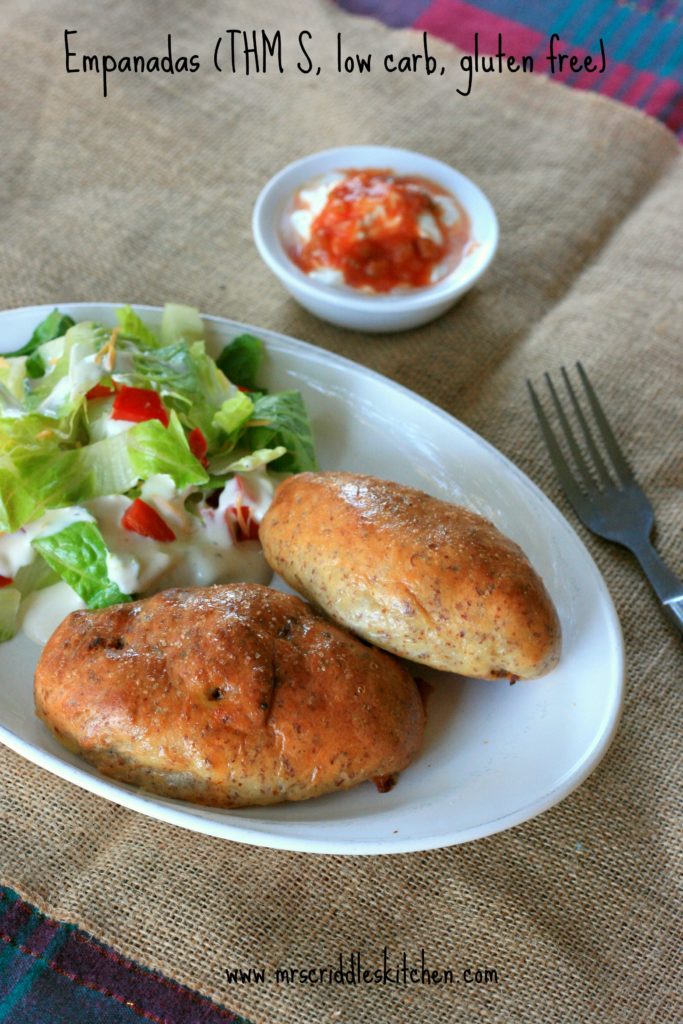 A low carb, gluten free empanada recipe!