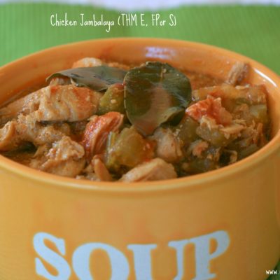 Chicken Jambalaya (THM E, FP or S)