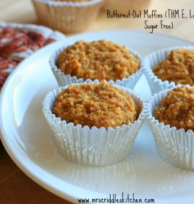 Butternut Oat Muffins- A Perfectly Yummy Fall Breakfast! (THM E)
