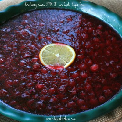 Cranberry Sauce