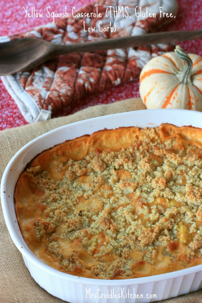 An alternative to the carb loaded Squash Casserole!