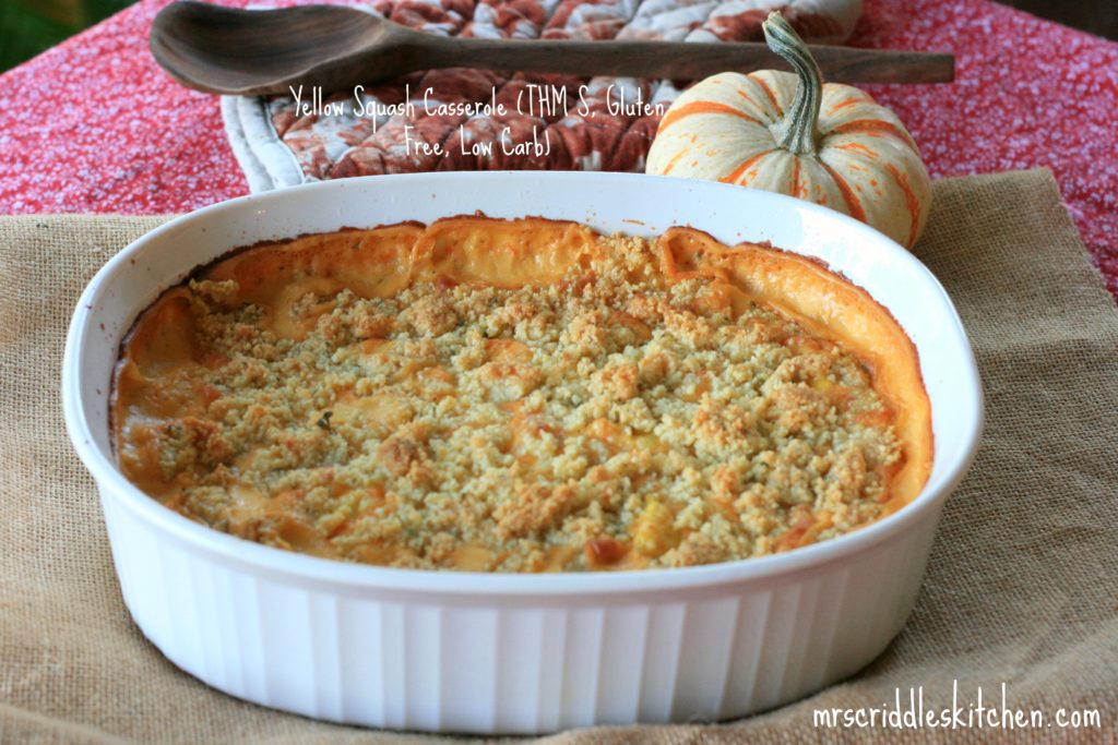 An alternative to the carb loaded Squash Casserole!