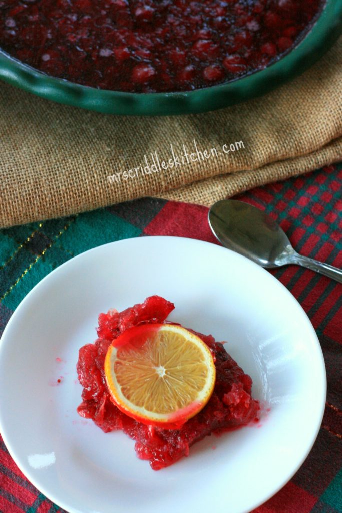 A yummy Cranberry Sauce that is SUGAR FREE!