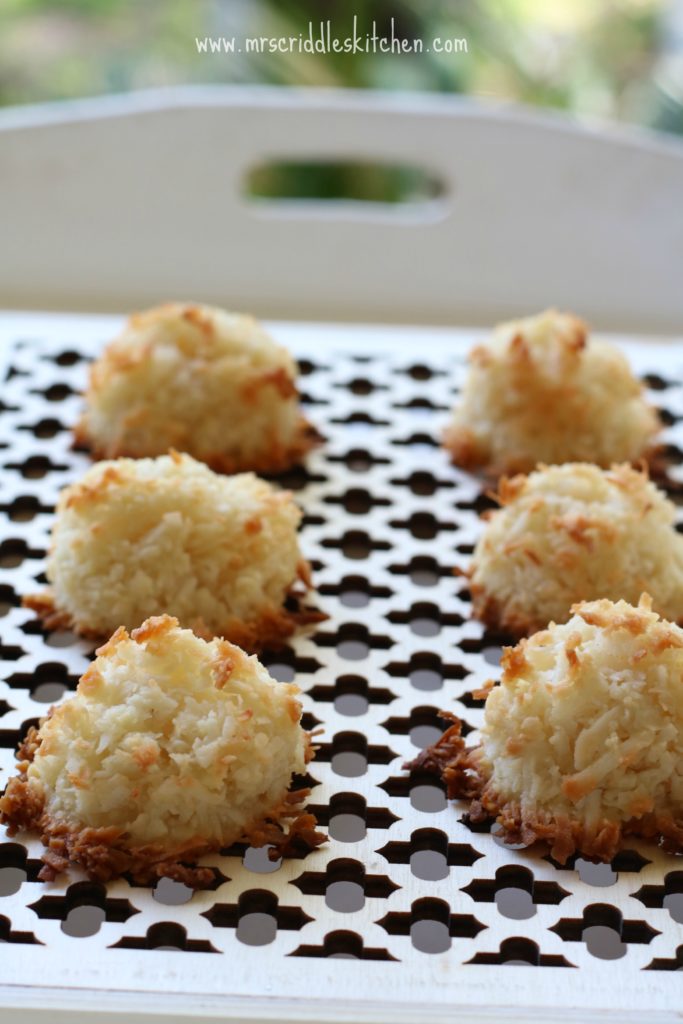 Easy Coconut Almond Macaroons