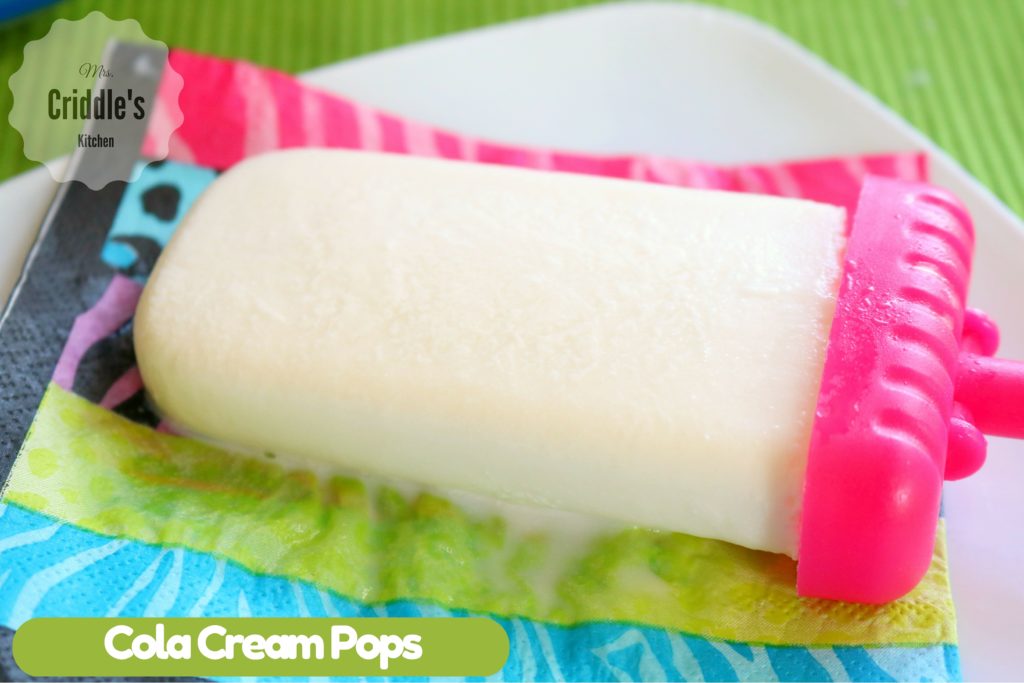 Cola Cream Pops