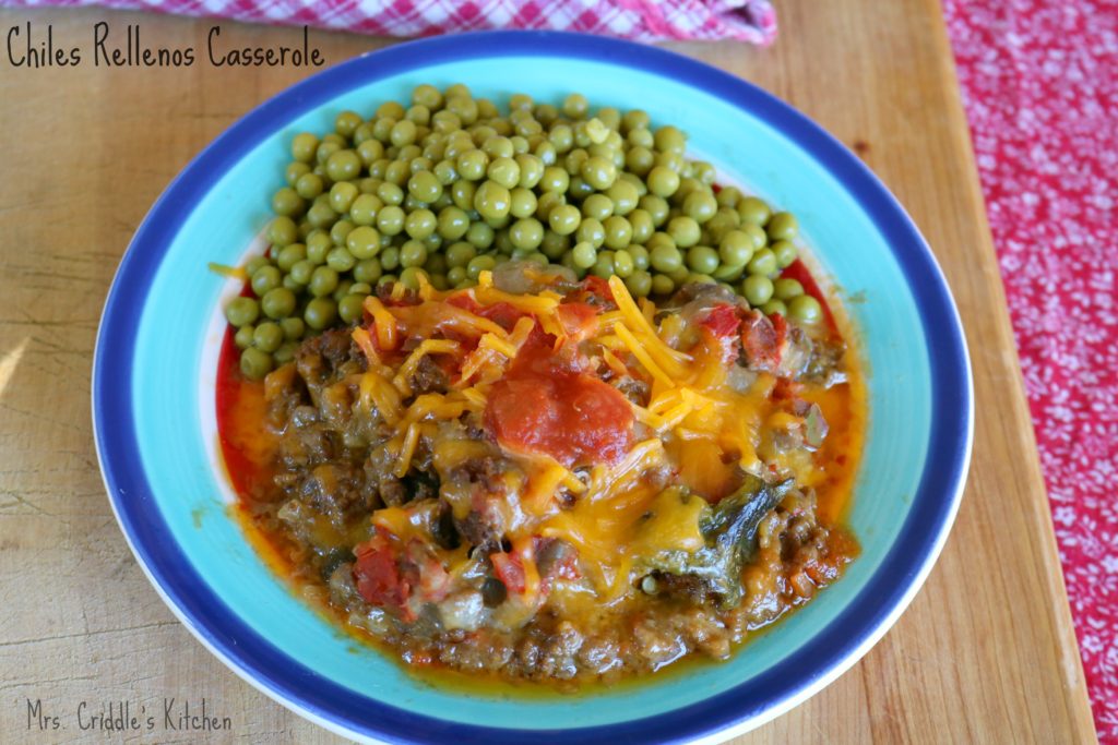 Chiles Rellenos Casserole