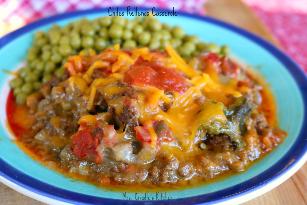 Chiles Rellenos Casserole