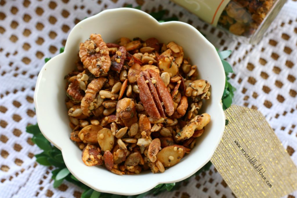 Spicy Nutty Trail Mix