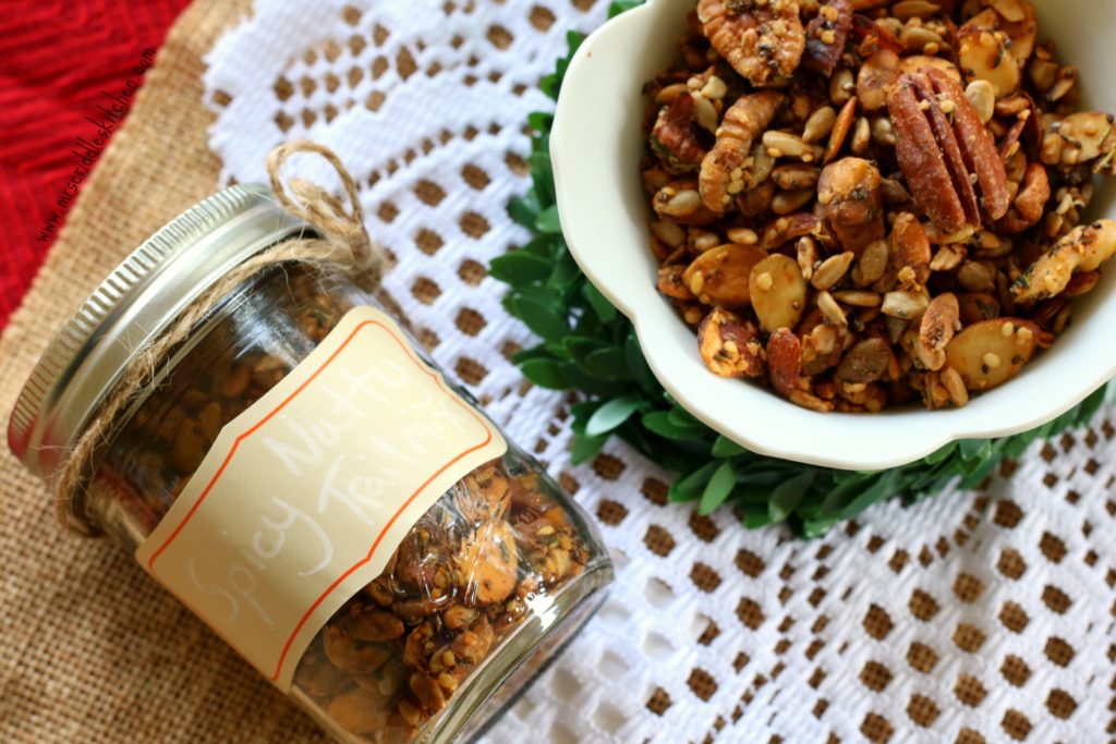 Spicy Nutty Trail Mix