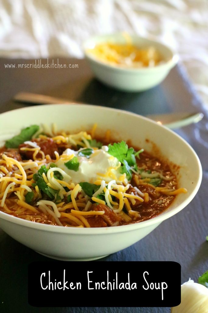 Chicken Enchilada Soup