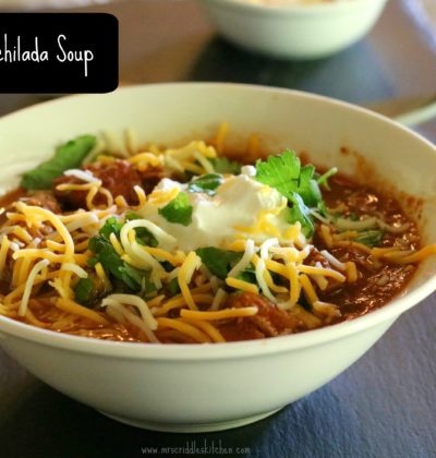 Chicken Enchilada Soup