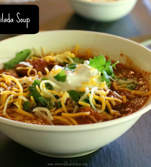 Chicken Enchilada Soup