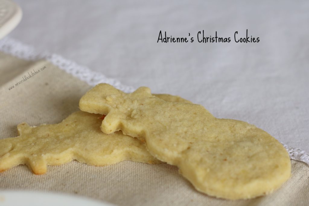 Adrienne's Christmas Cookies