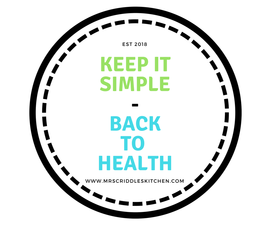 KEEP IT SIMPLE Back To Health