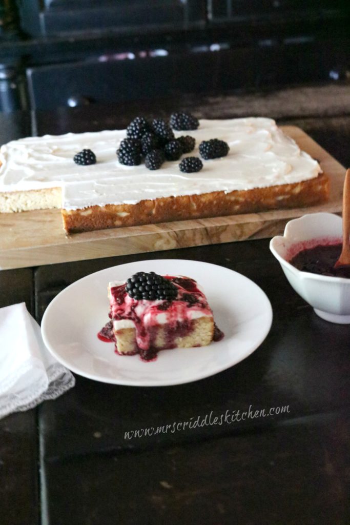 Lemon Blackberry Cake