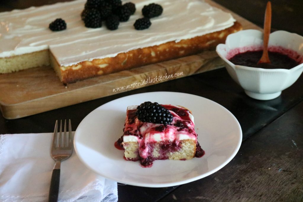 Lemon Blackberry Cake