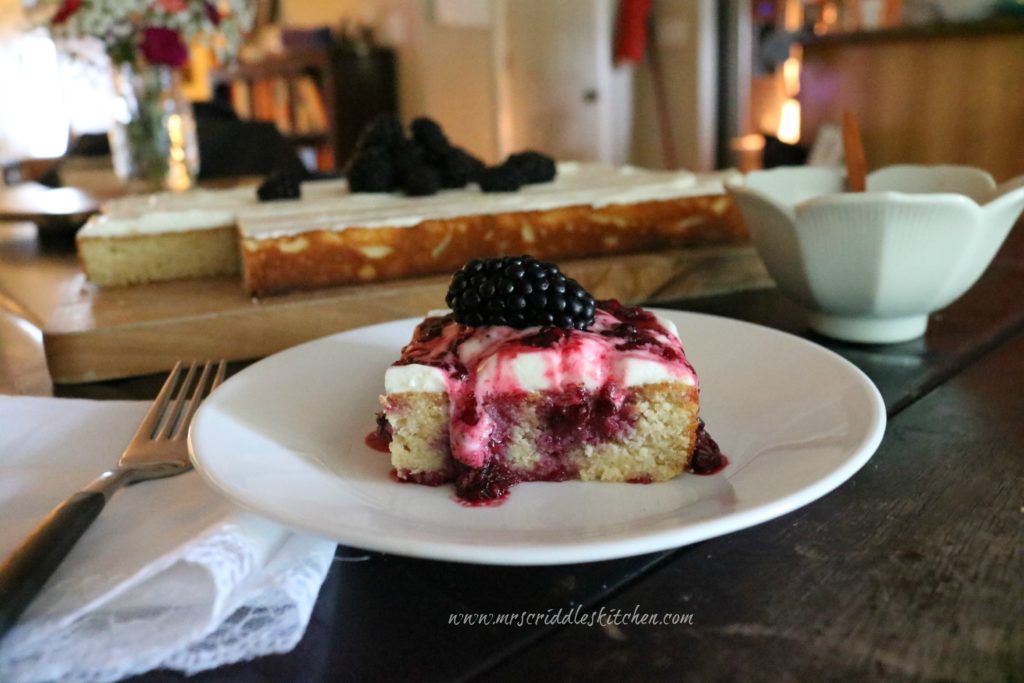 Lemon Blackberry Cake